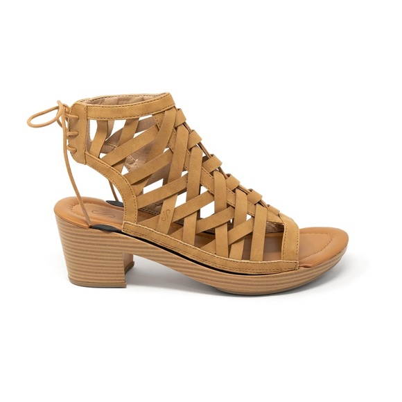 Solely Jane Shoes - NEW SOLELY JANE Uppers Only - Savannah Brown/Tan Size 9